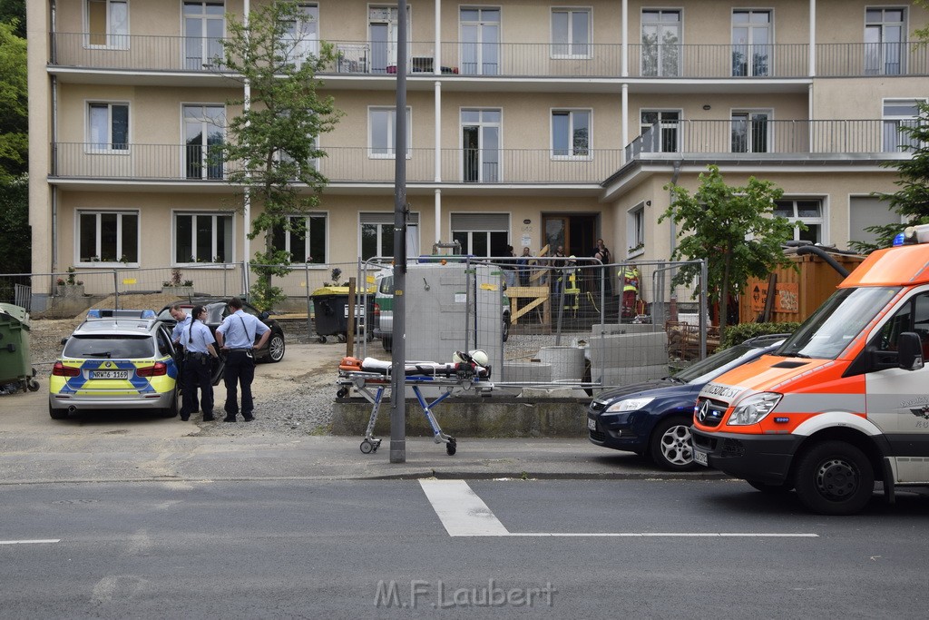 Einsatz BF Koeln Koeln Brueck Bruecker Mauspfad P16.JPG - Miklos Laubert